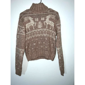 Polo Ralph Lauren mockneck reindeer sweater